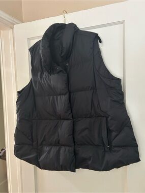 Athleta Downtown vest, black, 3X